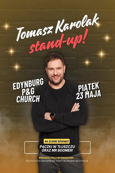 Tomasz Karolak: stand-up rockowo-gadany | Edynburg