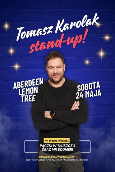 Tomasz Karolak: stand-up rockowo-gadany | Aberdeen