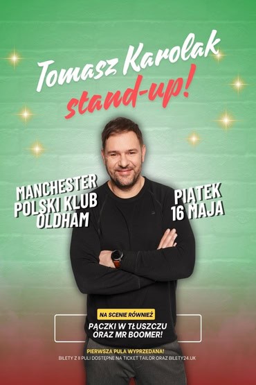 Tomasz Karolak: stand-up rockowo-gadany | Manchester