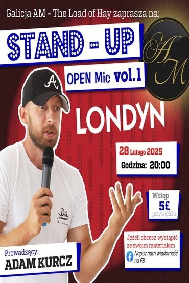 STAND-UP OPEN-MIC VOL.1 | Galicja Feltham